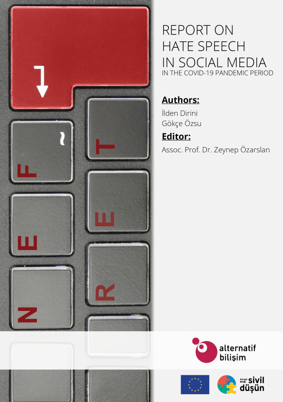 Report on Hate Speech in Social Media in the Covid-19 Pandemic Period - Cover